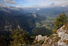 914910_Bergaussicht vom Gipfel Jenner Tiefblick auf Königssee Schönau Alpental Naturpanorama
