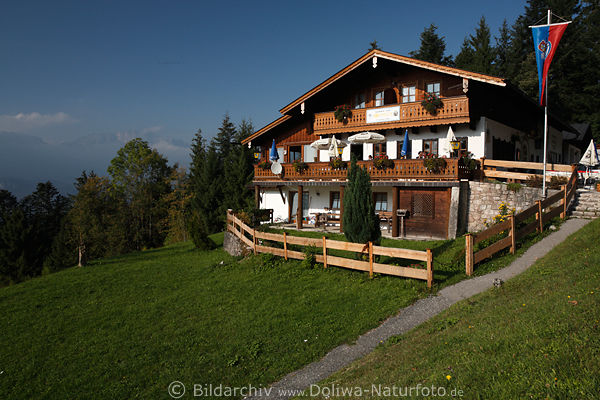 Gasthaus Caf Sonneck Bilder Berchtesgadener Berglandidylle hinter Obersalzberg