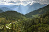 915047_Alpen Gipfel Gegenlicht Stimmung Naturfoto Bergtal Wanderweg