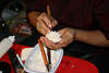 Seife in Thai-kunst Seifenschnitzerei Handarbeit, Handwerkskunst als sinnliches Kosmetikprodukt zum Wohlfhlen