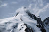 Großglockner Gipfel im Schnee Wolkennebel Bild von Franz Josephs Höhe