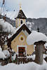 Wiesensee Kapelle in Schnee Ausflugsziel Wiesenseetal