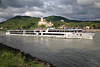 Viking Legend Donau-Schiff Flusskreuzfahrt bei Schönbühel von Passau Kurs Budapest Schiffsroute