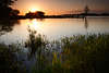 108583_Elbe-Romantik Sonnenuntergang über Wasser Naturfoto Flußlandschaft Stimmung im Gegenlicht