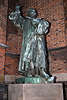 Martin Luther Denkmal an Hannover-Marktkirche in Altstad