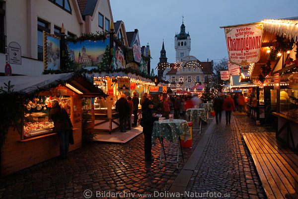 Schlendern, geniessen schlemmen in Adventszeit auf Verdener Weihnachtsmarkt
