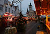 916056_Verden Weihnachtsmarkt Reisefoto Tannenbaum Adventssterne auf Rathausplatz