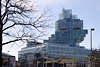 Glaspalast in Hannover Architektur Foto futuristisches Glasgebäude Norddeutschen Landesbank