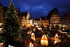 Hildesheimer Weihnachtsmarkt Fotos Altstadt historischer Markt Advent Romantik Nachtlichter
