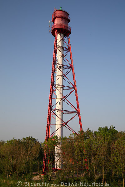 Campen Leuchtturm an der Nordsee Meerdeich