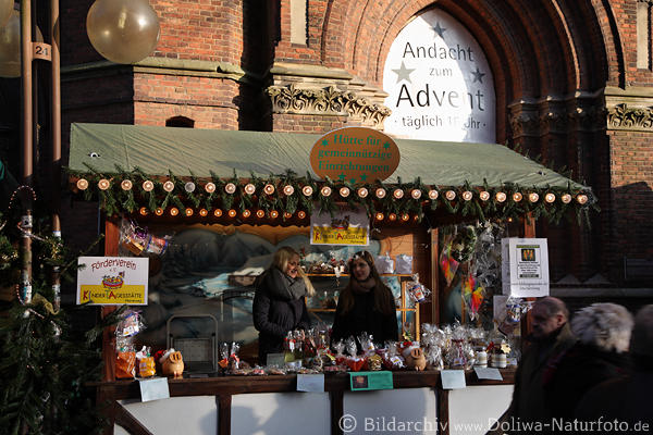 Weihnachtsmarkt Htte Kita-Stand Damen Oldenburg Altstadt