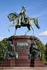 Reiterstatue Großherzog Friedrich Franz II zu Perd Denkmal vom Bildhauer Ludwig Brunow