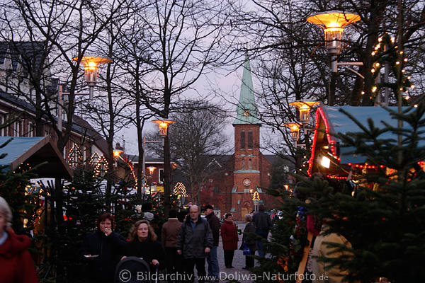 Buchholz Weihnachtsmarkt in der Nordheide romantische Adventszeit Ausflug Reisetips