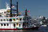 Mississippi Queen Dampfer auf Hafenrundfahrt beim Hafengeburtstag Schiffsparade Fotos vor Michel