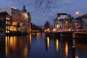Amsterdam Weihnachtszeit romantische Stadtbilder