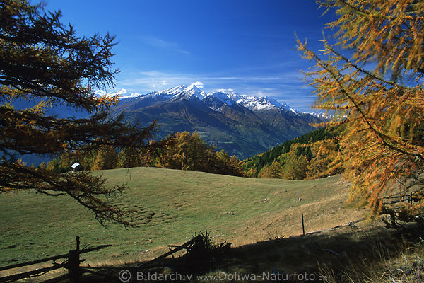 Sdtirol Herbststimmung Bergpanorama Naturfoto Wanderidylle