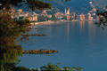 Laigueglia Photos Küste Ligurien in Morgenlicht mit Angler