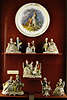 607778_ Porzellan Figuren Sammlung Foto im historischen Museum auf Trakai Inselburg