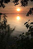 Masuren Sonne über Schwenzait-See Wasserhorizont romantische Spiegelung Naturfoto
