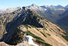 Berggrat Hohe Tatra Gipfel Naturbild Gratwanderung felsige Berglandschaft Foto