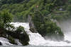 Rheinfall Mittelfelsen donnernde Wassermassengewalt Wasserfall schäumende Naturgewalt