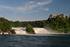 Rheinfall-Fotopanorama Niagarafälle Europas in Neuhausen Wasserfall des Hochrheins bei Schaffhausen