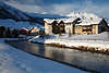 901124_ Celerina Fotos, Engadin Alpenstadt Reise in Schweiz Berglandschaft Romantik Natur in Winter Bilder