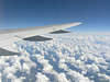bd_flug737_ USA Flug ber Wolken nach bersee, Luftreise mit Flugzeug ber Wolkenmeer in Luftbild