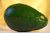 800338_ Avocadofrucht Foto, Steinobst & Salatgemüse Makrobild, Avocado grüne große Frucht Persea americana Steinfrucht