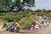 Strecken-Schleife Motocross-Rennfahrer