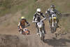 Motocross Gelnde-Sprung Dreier-Rennfahrer