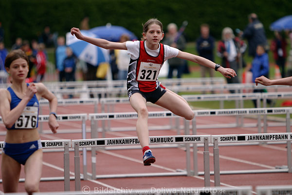 Hrdenlauf Frauen Mdchen Hrdenspringen