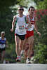 Torben Bille vor Henrik aus Dänemark Marathon-Laufduo