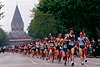 Laufspitze nach Start zum Hamburger Marathon 2003