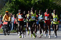 Marathon Elite-Läufer aus Afrika