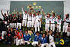 809801_ Polo Europameisterschaft besten Mannschaften auf “Treppchen” in Fotografie mit Medaillen