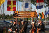 1401264_Classic-Week Segler-Fest Musiker Bild in Yachthafen Kappeln Port am Wasser musizieren