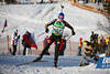 816576_ Deutsche Biathletin Martina Beck (bzw. Martina Glagow) Sportfoto auf Skiloipe bei Frauenstaffel