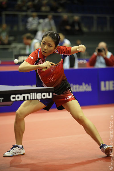 Park Mi Young Korea hbsches Tischtennis-Mdchen