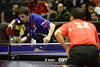 Skachkov Kirill Bilder Russland Tischtennis Starspieler Aktionfotos am Ball