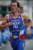 Yohann Vincent Laufportrt WM-Bild Frankreichs Athlete Triathlon Foto in Hamburg