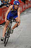 707811  Lady Lang aus England, Grobritannien im Triathlon Radrennen, Hamburg WM 2007 Foto