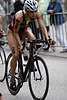 707867_ Deutsche Triathletin Ricarda Lisk Foto beim Radrennen auf Fahrrad in Hamburg WM 2007 Triathlon Bild  