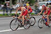 708051_ Triathlon dynamisches Radrennen bei WM-07 der Mnner in Bewegung Sportfoto