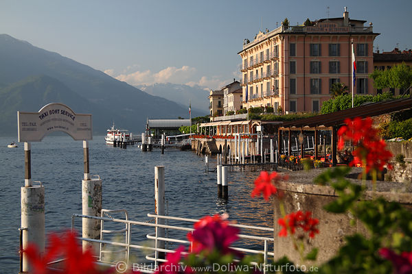Bellagio Como-See Kste Landschaft Romantik Hotels
