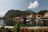 Menaggio Hafen Wasserbucht Como-See Hotels Berge