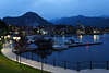 Baveno Nachtromantik Panorama am Wasser MaggioreSee