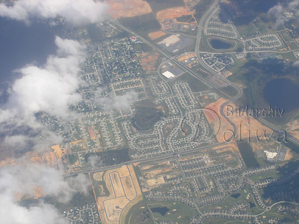 Chicago Luftbild vom Flugzeug Huserstrukturen USA drittgrte Stadt
