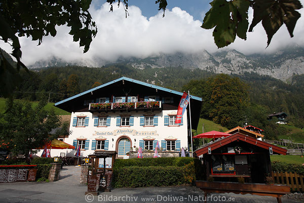 Hintersee Gasthof-Pension Alpenhof mit Caf in 83486 Ramsau