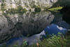 Canyon Obersee Tiefwasser Bergfelsen Naturfoto 914582 Alpensee Blauhimmel-Spiegelung